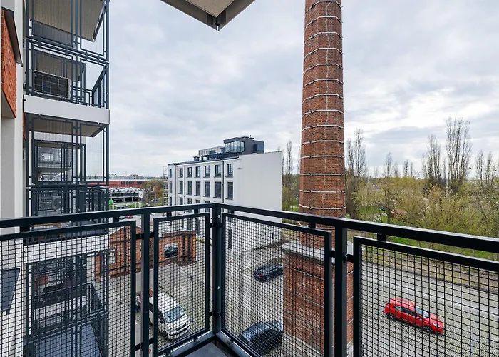 Apartament Komfortowy Przy Centrum Manufaktura Z Parkingiem Łódź